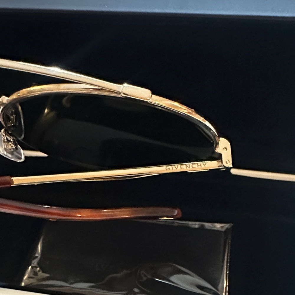 Givenchy Gold Sunglasses - Picture 3 of 5